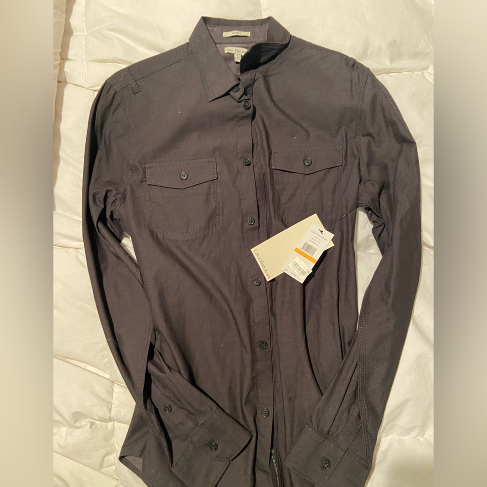 Calvin Klein Button Down Shirt. New with tags